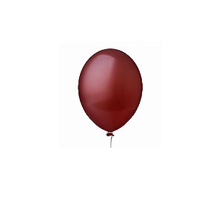Balão Happy Day Liso Terracota 8" Bexiga Decoração 50unid