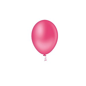 Balão Pic Pic Liso Pink  8" Bexiga Decoração 50unid