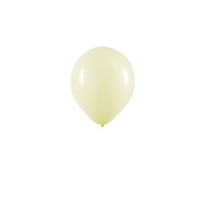 Balão Art-Latex 5" Candy Amarelo Bexiga Decoração 25unid