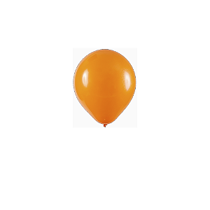 Balão Art-Latex 5" Redondo Laranja Bexiga Decoração 50unid