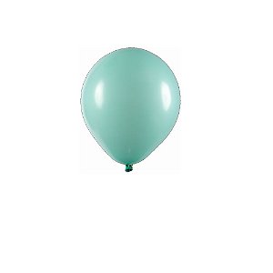 Balão Art-Latex 5" Redondo Verde Claro Bexiga Decoração 50unid