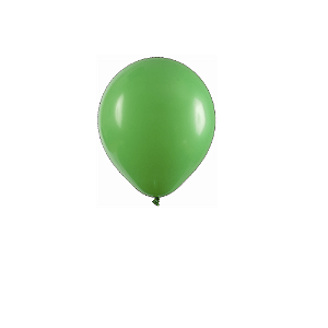 Balão Art-Latex 5" Redondo Verde Folha Bexiga Decoração 50un