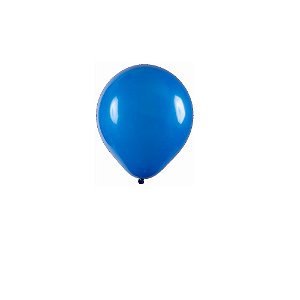 Balão Art-Latex 5" Redondo Azul Bexiga Decoração 50unid