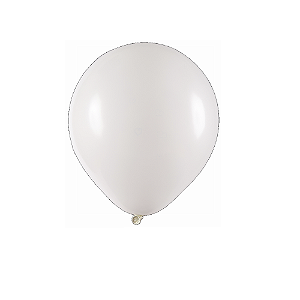Balão Art-Latex 9" Branco Bexiga Redondo Decoração 50un