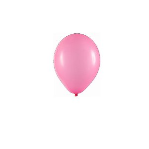 Balão Art - Látex Tradicional Pink 8" Bexiga Decoração 50un