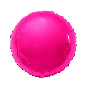 Balão Redondo 20" 50cm Pink Metalizado