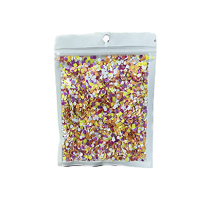 Enfeite Decorativo Mix Bolinha Colorida P/ Balões 15G