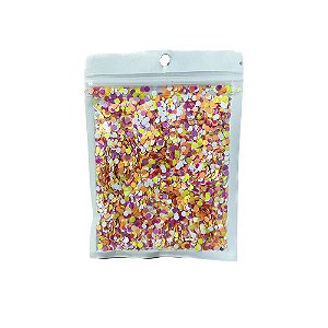 Enfeite Decorativo Mix Bolinha Colorida P/ Balões 15G