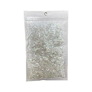 Enfeite Decorativo Confete Picado Branco P/ Balões 15G