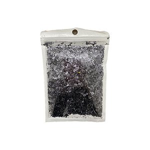 Enfeite Decorativo Confete Picado Preto P/ Balões 15G