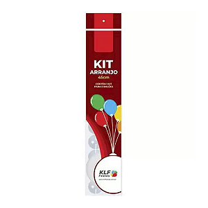 Kit Arranjo Para Decoração De Balões 45cm 05 Hastes C/Ponteiras