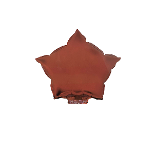 Balão Estrela 11" 28cm C/ Vareta Liso Vermelho Metalizado
