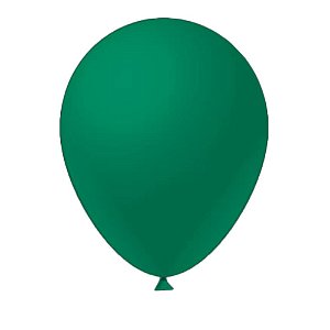 Balão Verde Escuro Látex Fest Ball Maxxi Premium 16" 12un