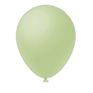 Balão Verde Limão Látex Fest Ball Maxxi Premium 16" 12un