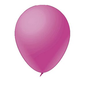 Balão Rosa Látex Fest Ball Maxxi Premium 16" 12un