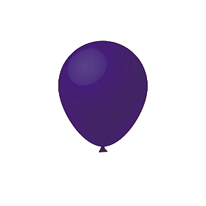 Balão Roxo Látex Fest Ball Maxxi Premium 12" 25un