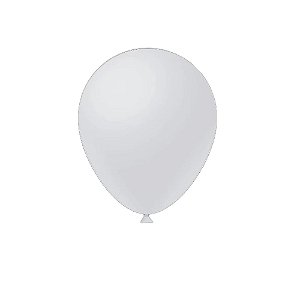 Balão Branco Látex Fest Ball Maxxi Premium 12" 25un