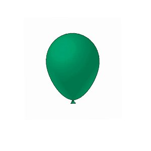 Balão Verde Escuro Látex Fest Ball Maxxi Premium 9" 50un