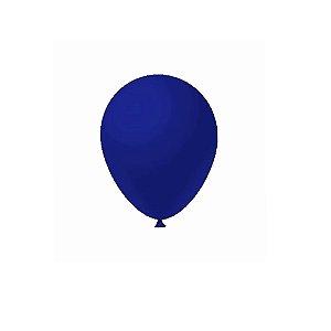 Balão Azul Royal Látex Fest Ball Maxxi Premium 9" 50un