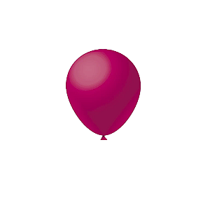 Balão Pink Látex Fest Ball Maxxi Premium 9" 50un