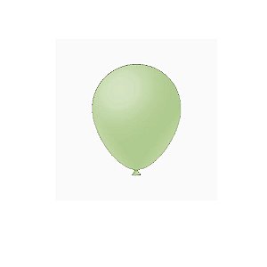 Balão Verde Limão 8" 50un Látex Fest Ball Maxxi Premium