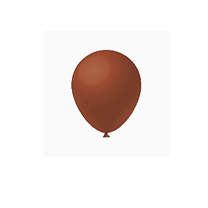 Balão Terracota 8" 50un Látex Fest Ball Maxxi Premium