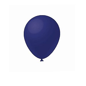 Balão Azul Escuro Látex Fest Ball Maxxi Premium 12" 25un