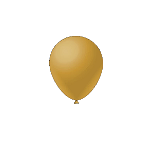 Balão Laranja Látex Fest Ball Maxxi Premium 9" 50un