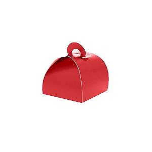 Embalagem Caixinha Vermelho Para Bem Casado Festas Papel 12unid