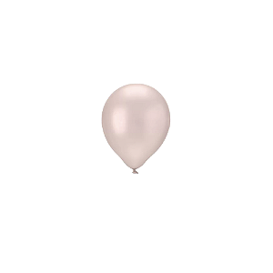 Balão Pic Pic Liso Nude 5" Bexiga Decoração 50unid