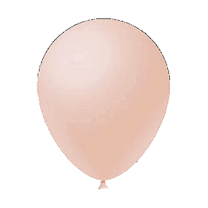 Balão Liso Laranja 16"  Linha Candy Pic Pic Látex Redondo 12un