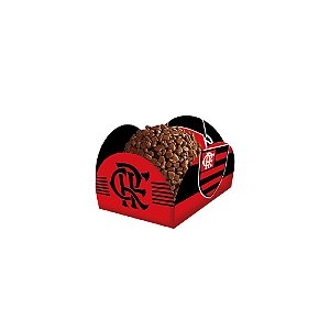 Porta Forminha Docinhos Decoração Flamengo Futebol 40un