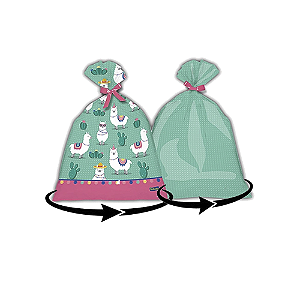 Sacolinha Surpresa Lhama 8un Festa Temática 14,5x25