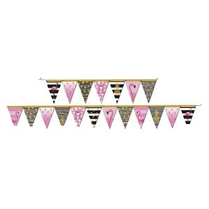 Faixa Decorativa Temática Lets Flamingo 2,40mx19cm Festcolor