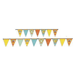 Faixa Flâmula Decorativa Temática Rei Leão 16 × 2 × 28