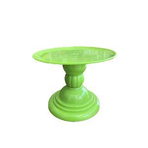 Prato Dubai Boleira 22x17Cm Plástico Desmontável Verde Neon