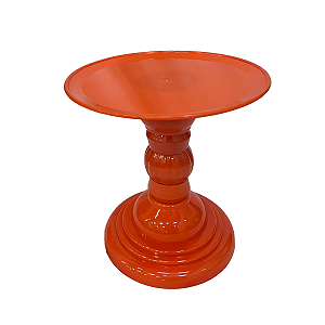 Prato Dubai Boleira 22x17Cm Plástico Desmontável Laranja