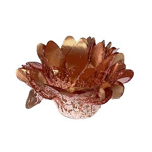 Forminha Madri Rose Gold Decora Doces Embalagem 50 unid