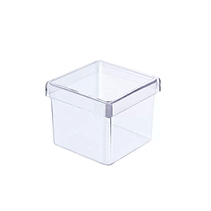 Caixa De Acrílico Transparente 5X5 C/ 10 Un