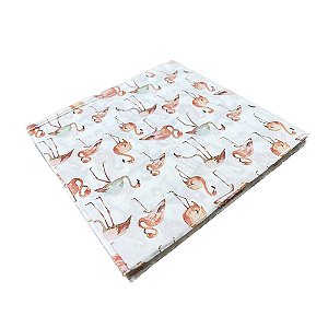 Guardanapo Flamingo Festa Tropical Folha Dupla 20fls 33x33