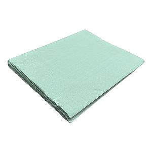 Guardanapo Liso Verde Água Papel Folha Dupla 20 fls 33x33