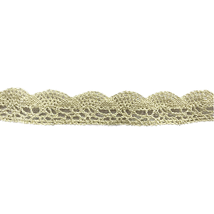 Fita De Renda Algodão Mod 1 Enfeite Decorativo 2M Artesanal