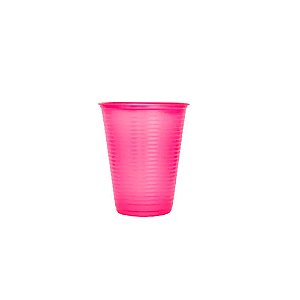 Copo Descartável Plástico Pink 200ml 50uni Festas