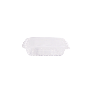 Pote Retangular Com Tampa S/Lacre Plástico 350ml 24un