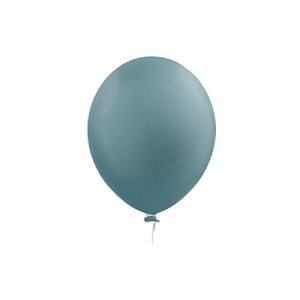 Balão Happy Day Prime Azul Tiffany 12" Bexiga Decoração 25un