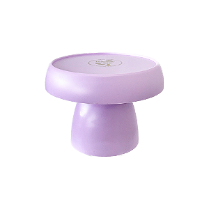 Boleira Cogumelo Fosco Médio Lilás Só Boleiras Decorativa