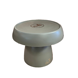 Boleira Cogumelo Fosco Médio Verde Eucalipto Decorativa Mesa