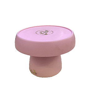 Boleira Cogumelo Fosco Médio Rosa Bebê Só Boleiras Festa