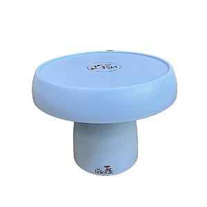 Boleira Cogumelo Fosco Grande Azul Bebê Só Boleiras Festa