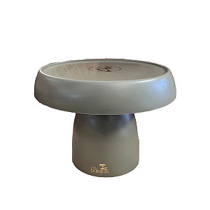 Boleira Cogumelo Fosco Grande Verde Eucalipto Só Boleiras